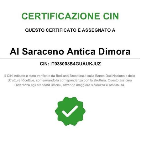 Отель Dimora Al Saraceno Феррара Экстерьер фото